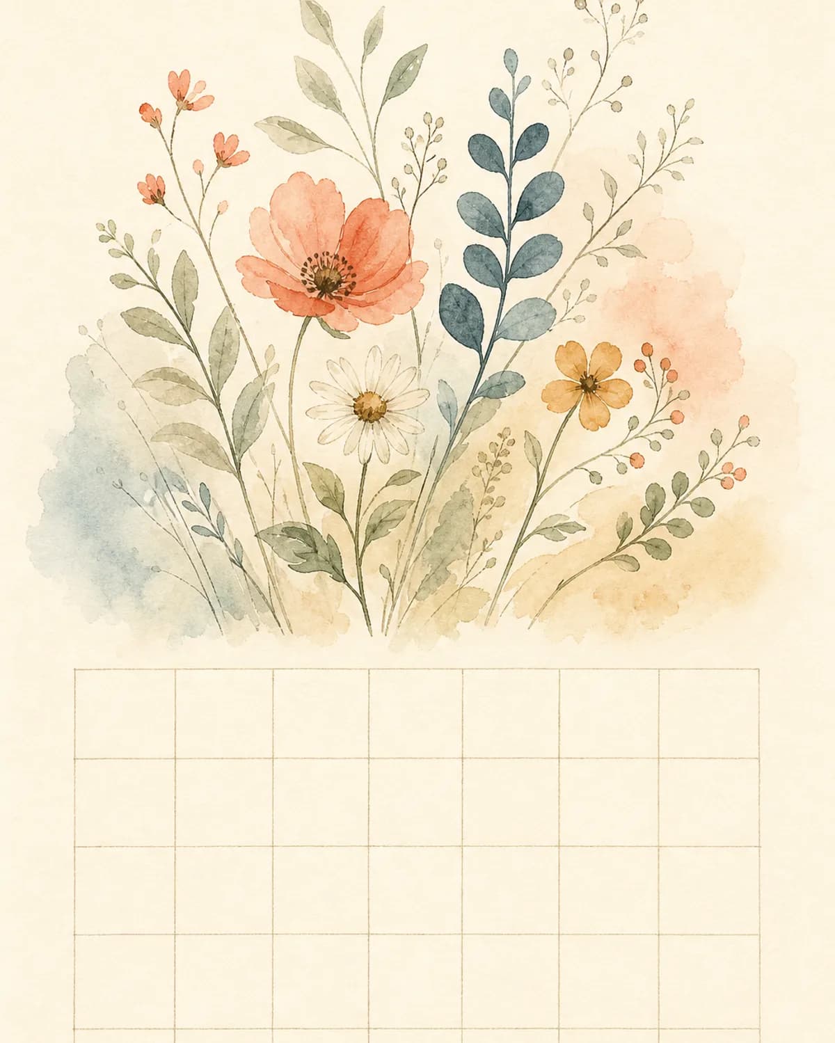 2026 Printable Calendar — placeholder cover
